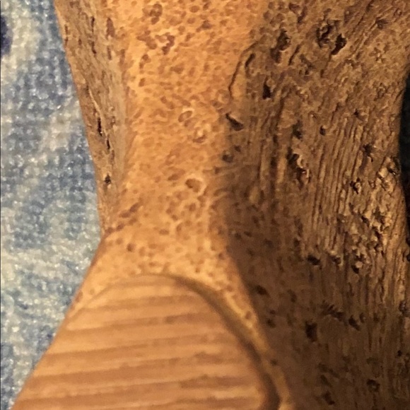 DAMANI CORK SANDALS , made in Italy, slip ons size 7, wedge cork - Picture 11 of 12